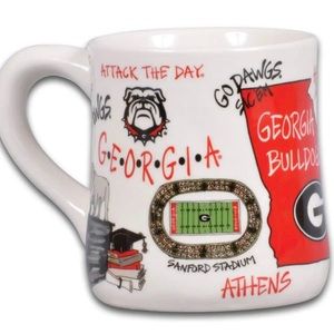University of Georgia, Bulldogs Collegiate Coffee Mug 16 oz.
